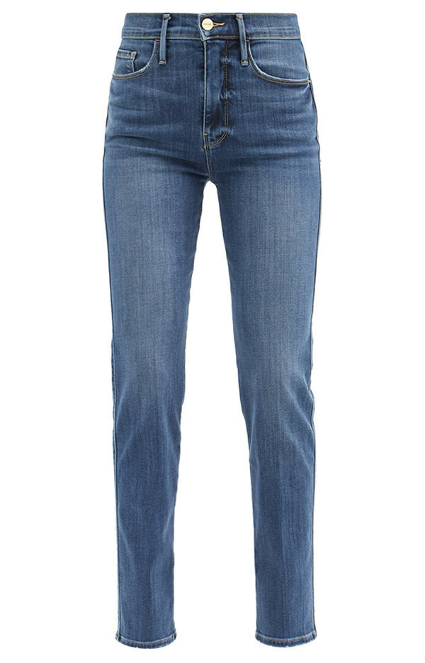 Le Sylvie high-rise straight-leg jeans, Frame